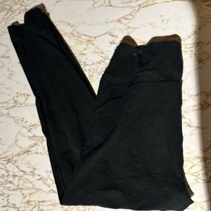 VS Pink - Crossover Black Leggings